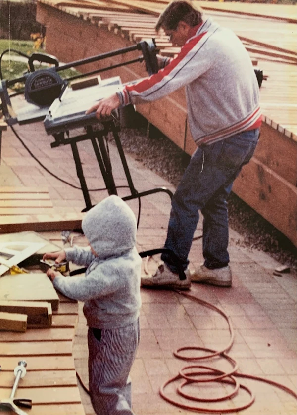 Charlie and Bryson 1970?