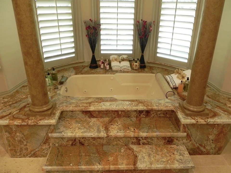 Granite Tub Deck